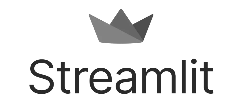 Image of the Streamlit logo